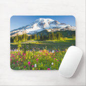 Blumen | Rainier-Wildblumen Mousepad (Mit Mouse)