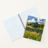 Blumen | Rainier-Wildblumen Notizblock (Innenseite)