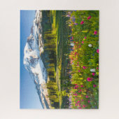 Blumen | Rainier-Wildblumen Puzzle (Vertikal)