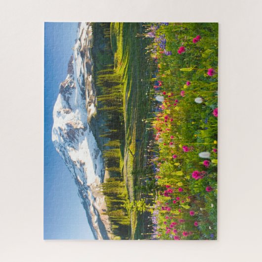 Blumen | Rainier-Wildblumen Puzzle (Vertikal)