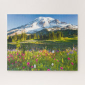Blumen | Rainier-Wildblumen Puzzle (Horizontal)