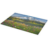 Blumen | Rainier-Wildblumen Schneidebrett (Ecke)