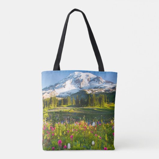 Blumen | Rainier-Wildblumen Tasche (Rückseite)