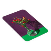 Blumen | Red Caranet Bouquet Magnet (Rechte Seite)