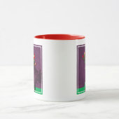 Blumen | Red Caranet Bouquet Tasse (Zentrum)