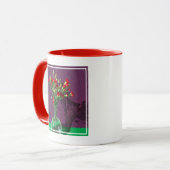 Blumen | Red Caranet Bouquet Tasse (Vorderseite Links)