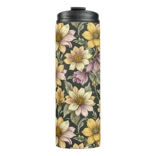Blumen-Reisebecher Thermosbecher