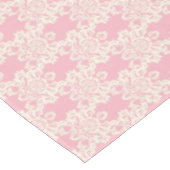 Blumen-Retro-Damaskus Tischdecke (Schrägansicht)