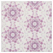 Blumen-Retro Lila Element Stoff (Muster)