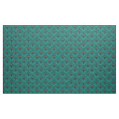 Blumen-Retro-Muster im Art Deco-Stil. Stoff (Yard (91,4 cm))
