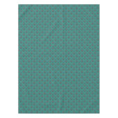 Blumen-Retro-Muster im Art Deco-Stil. Tischdecke (Vorderseite)