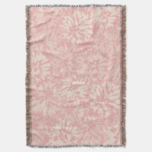 Blumen-Retro-Muster im Boho-Stil. Decke (Vorderseite Vertikal)