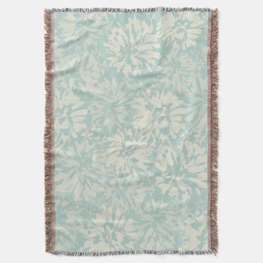 Blumen-Retro-Muster im Boho-Stil. Decke (Vorderseite Vertikal)