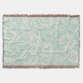 Blumen-Retro-Muster im Boho-Stil. Decke (Vorderseite)