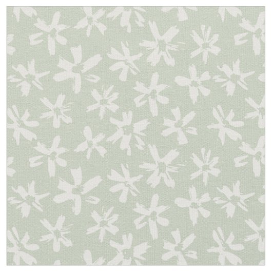 Blumen-Retro-Muster im Boho-Stil. Stoff (Nahaufnahme)