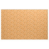 Blumen-Retro-Muster im Boho-Stil. Stoff (Fat Quarter (45,7 x 55,9 cm))