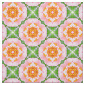 Blumen-Retro-Muster Stoff (Muster)