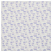Blumen-Retro-Muster Stoff (Muster)