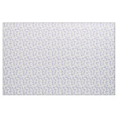 Blumen-Retro-Muster Stoff (Fat Quarter (45,7 x 55,9 cm))