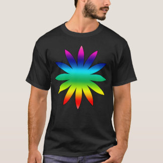 Blumen retro T-Shirt