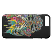 Blumen-Rippen-Käfig Case-Mate iPhone Hülle (Rückseite (Horizontal))