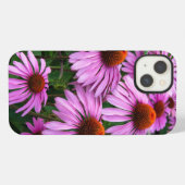 Blumen | Rosa Blumengarten iPhone Hülle (Rückseite (Horizontal))