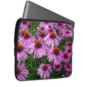 Blumen | Rosa Blumengarten Laptopschutzhülle (Vorne Rechts)