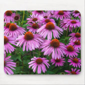 Blumen | Rosa Blumengarten Mousepad (Vorne)