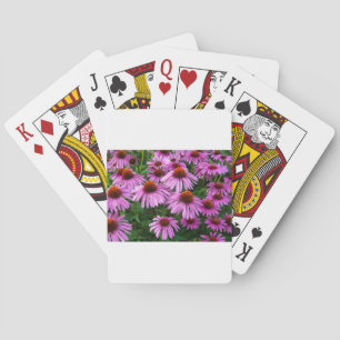 Blumen   Rosa Blumengarten Spielkarten