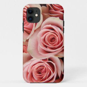 Blumen-, rosa Rosen, Blumenblätter machen als iPhone 11 Hülle