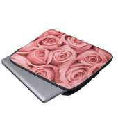 Blumen | Rosa Rosen Laptopschutzhülle (Vorne Knopf)