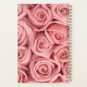 Blumen | Rosa Rosen Planer (Rückseite)