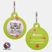 Blumen rosa rot | grüne Tiermarke 