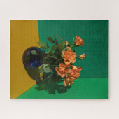 Blumen | Rose in Vase Puzzle (Horizontal)