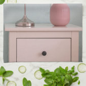 Blumen | Rosenstrahlen auf Nachtstand Geschirrtuch (Gefaltet)