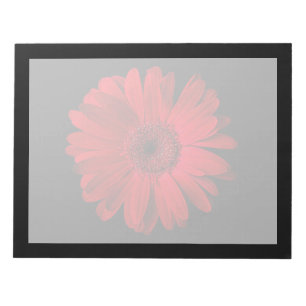 Blumen Rote Gerbera-Daisy Notizblock
