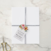 Blumen-Samenpaket-Gedenkfeier Geschenkanhänger (Mit Garn)