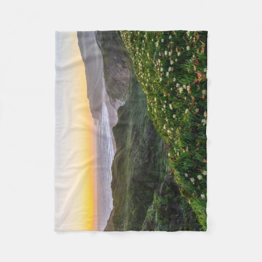 Blumen | Santa Cruz Kalifornien Fleecedecke (Vorderseite)