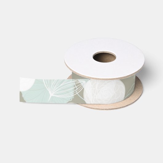 Blumen Satinband (Spule)
