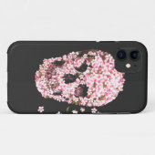 Blumen-Schädel Iphone 5/5S Fall Case-Mate iPhone Hülle (Rückseite (Horizontal))