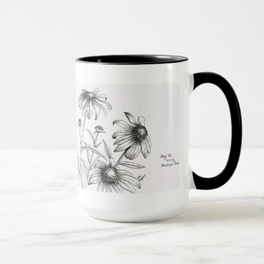 Blumen-Schale Tasse (Rechts)