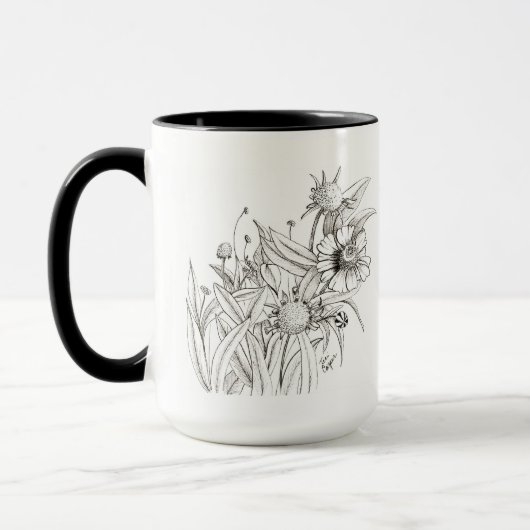 Blumen-Schale Tasse (Links)