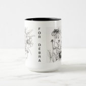Blumen-Schale Tasse (Zentrum)