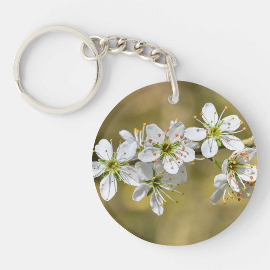 Blumen schlüsselanhänger (Vorderseite)