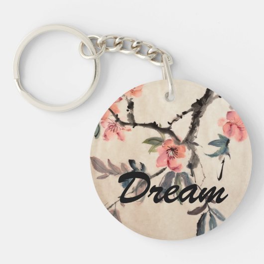 Blumen Schlüsselanhänger (Vorderseite)