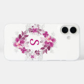 Blumen-Schmetterling-Botanik-Handyhülle Case-Mate iPhone Hülle (Rückseite (Horizontal))