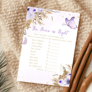 Blumen-Schmetterling-Dusche The Price Is Right Spi