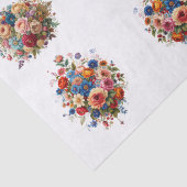 Blumen & Schmetterlinge  Seidenpapier (Detail)