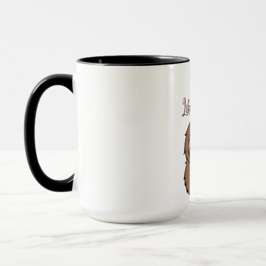 Blumen-Schmetterlings-Kunst-Tasse Tasse (Links)