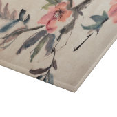 Blumen Schneidebrett (Ecke)
